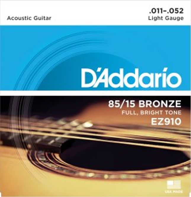 Hovedbilde DADDARIO EZ910 Strengesett Akustisk Gitar