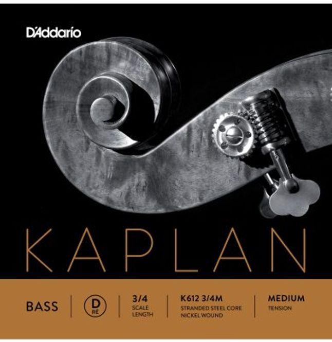 Hovedbilde DADDARIO Kaplan K612 D-Streng Kontrabass 3/4M