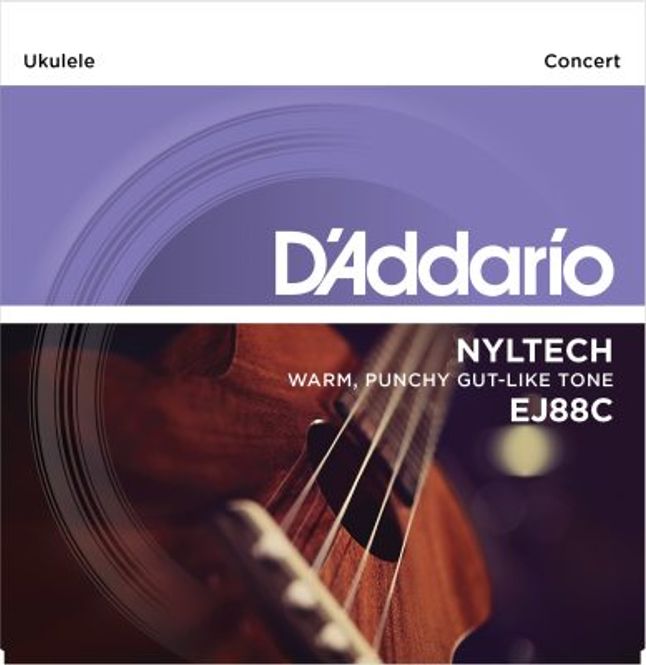 Hovedbilde DADDARIO EJ88C Strengesett Ukulele