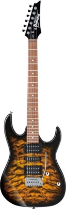 Hovedbilde IBANEZ GIO GRX70QA-SB Elgitar Sunburst