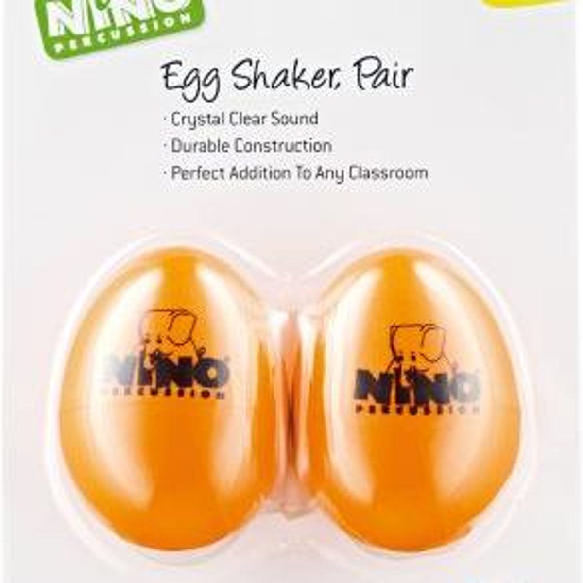 NINO PERCUSSION Egg-shaker (2), Orange NINO540OR-2