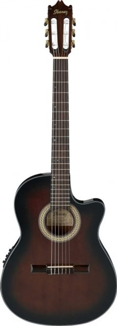 Hovedbilde IBANEZ GA35TCE-DVS Klassisk Gitar m. Mik, Thin Dark Violin Sunburst