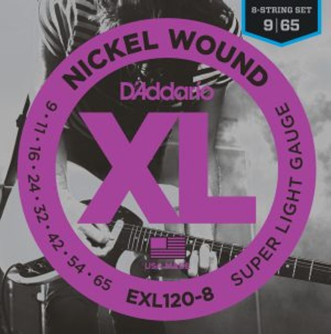 Hovedbilde DADDARIO EXL120-8 Strengesett El-Gitar