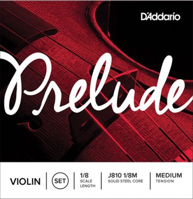 Hovedbilde DADDARIO Prelude J810 Strengesett Fiolin 1/8M