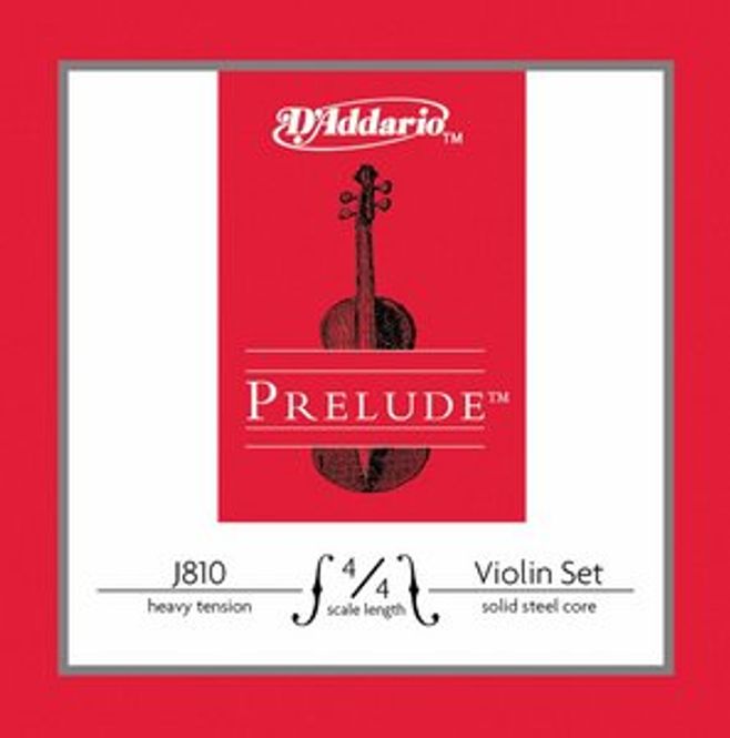 Hovedbilde DADDARIO Prelude J810 Strengesett Fiolin 4/4H
