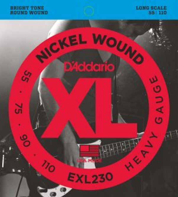 Hovedbilde DADDARIO EXL230 Strengesett El-Bass