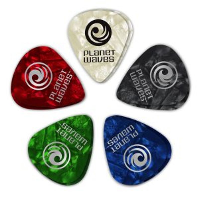 DADDARIO 1CAP6 Plekterpakke Pearl Celluloid Heavy 1,00 mm 25 Pcs