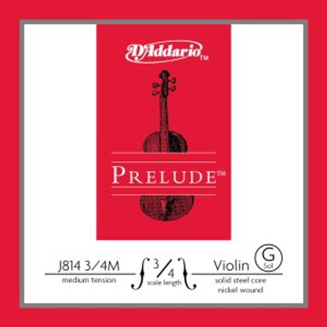 Hovedbilde DADDARIO Prelude J814 G-Streng Fiolin 3/4M