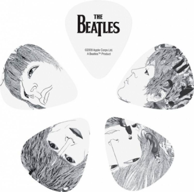 DADDARIO 1CWH2-10B1 Plekterpakke The Beatles Revolver Thin gauge 10 pcs