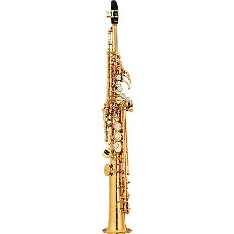 YAMAHA 82Z/02 Sopransax Onepiece Straight Silver plated