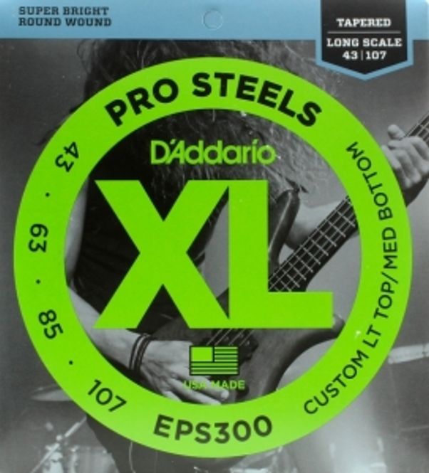 Hovedbilde DADDARIO EPS300 Strengesett El-Bass