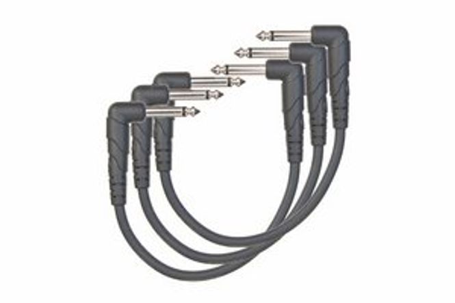 Hovedbilde DADDARIO PW-CGTP-305 Patch Cable Jack 2 Winkles 15cm 3pk