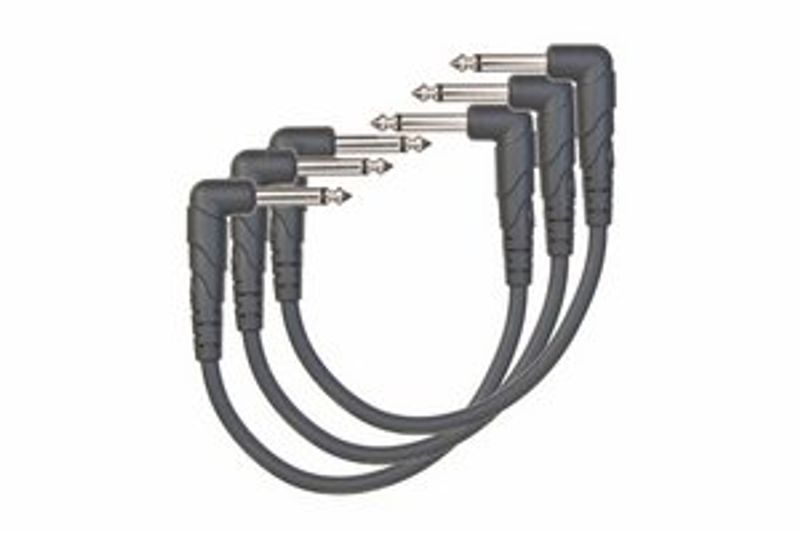 DADDARIO Patch Cable Jack  2 Winkles 15 cm 3 pk PW-CGTP-305