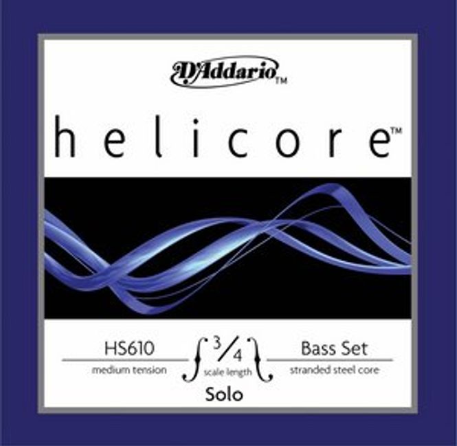 Hovedbilde DADDARI Helicore HS610 Strengesett Kontrabass Soloist 3/4M