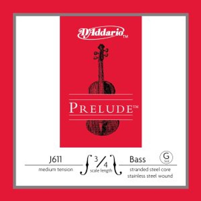 Hovedbilde DADDARIO Prelude J611 G-Streng Kontrabass 3/4M