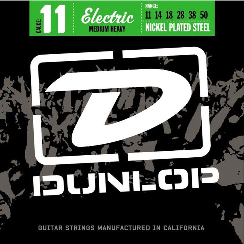 DUNLOP DEN1150 Strengesett El-Gitar Med Heavy