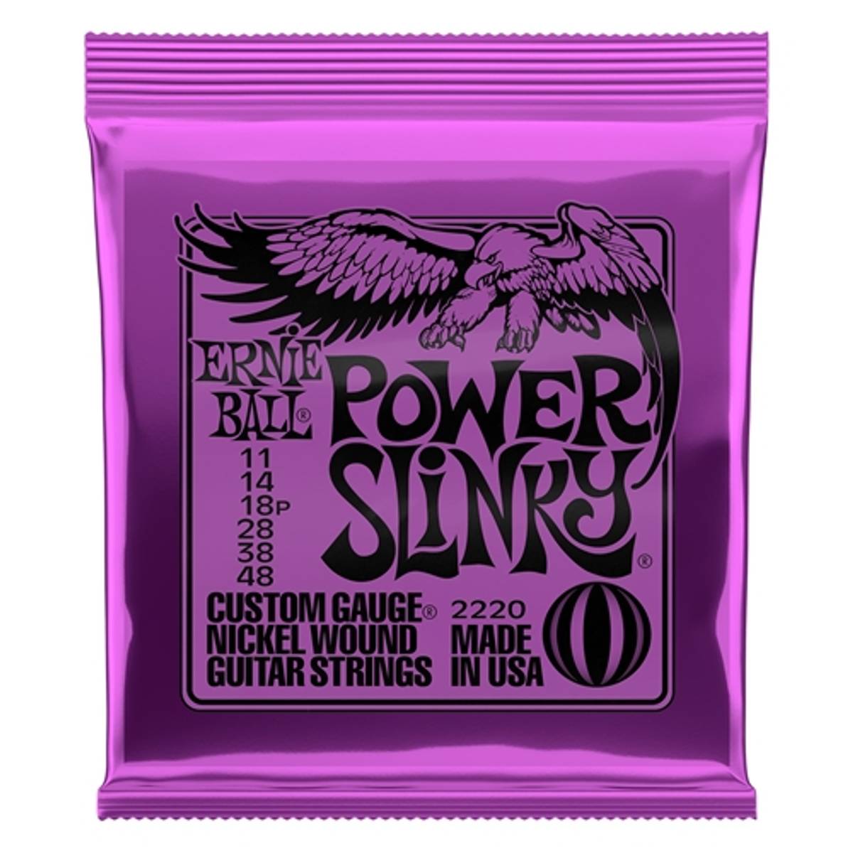 ERNIE BALL El-Gitar Strengesett Power Slinky 11-48 EB-2220