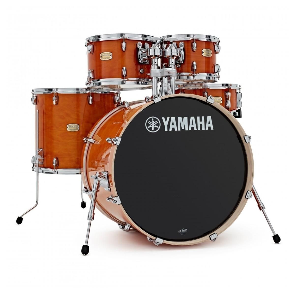 Yamaha Stage Custom Birch Honey Amber  10-12-14--14-20 m/stativp