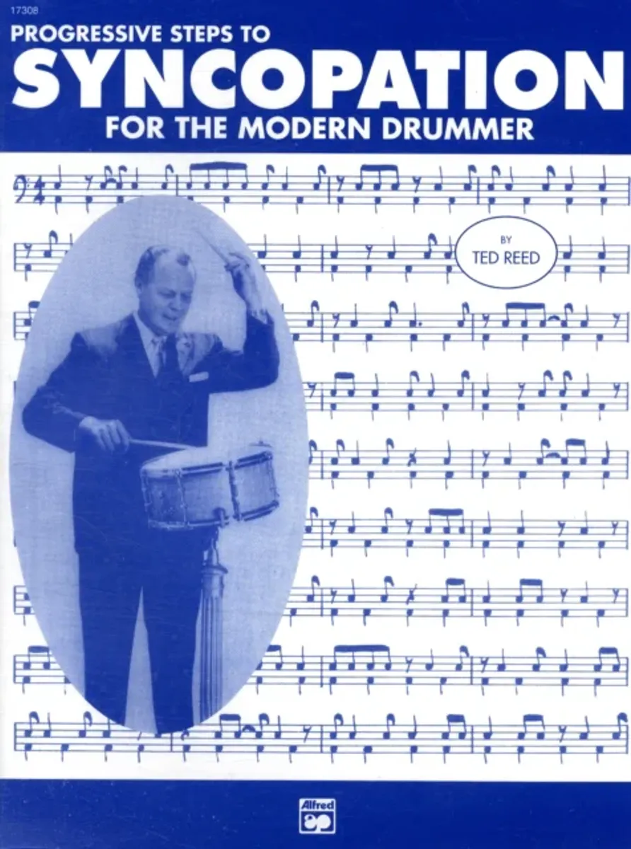 Progressive Steps to Syncopation for Modern Drummer by Ted Reed
