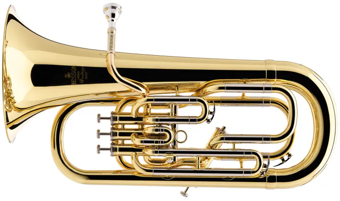 Hovedbilde BESSON Euphonium Prodige BE165-2-0 Silver  3+1  Ø11