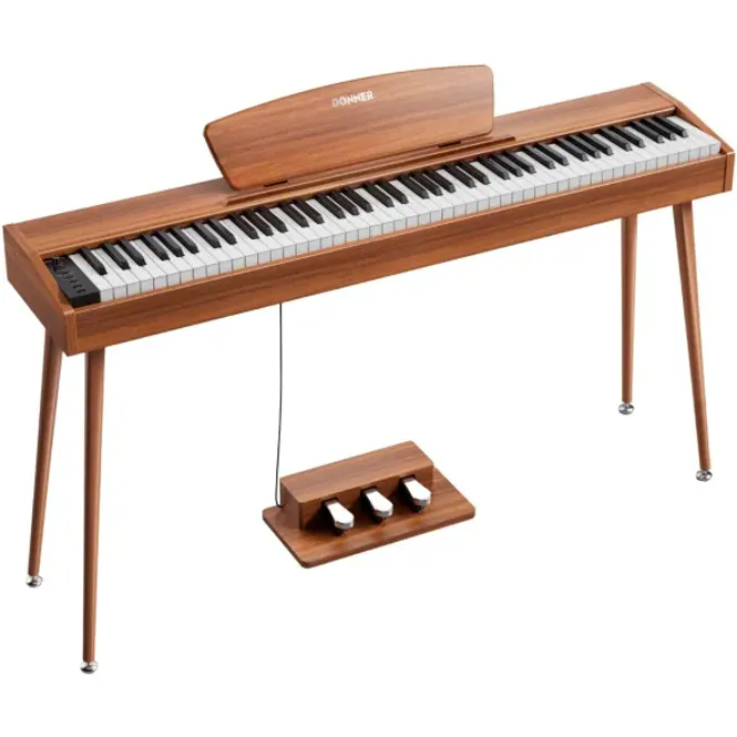 Hovedbilde DONNER DHP-100 Pro el-piano tre finish