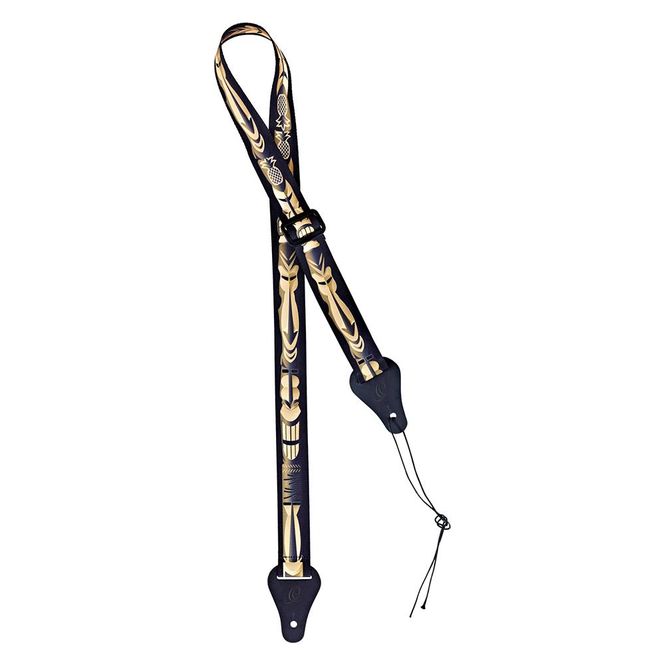 Hovedbilde ORTEGA OUS-VOO Ukulele Strap Vodoo Design