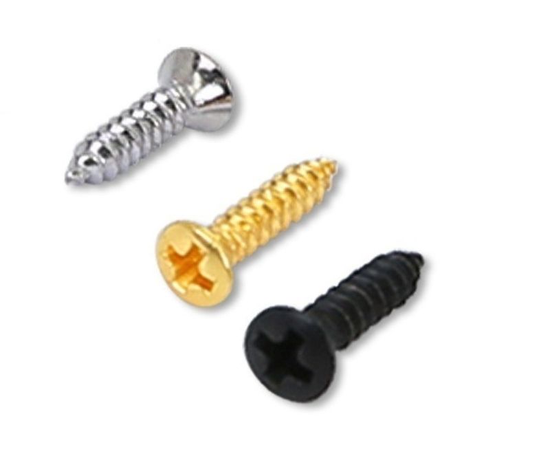 PARTSLAND 570820 Wood screws Screws for pickguard and attachments